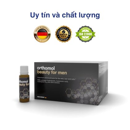 Orthomol Beauty for Men - Thức uống hỗ trợ làm đẹp dành cho nam giới