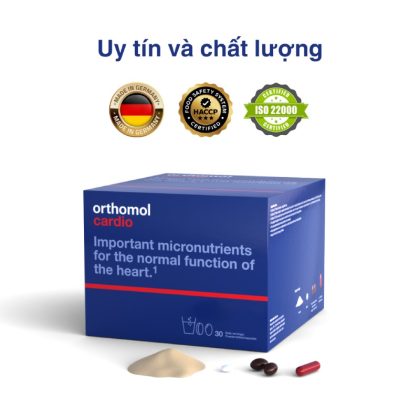 Orthomol Cardio - Tăng cường sức khỏe tim mạch