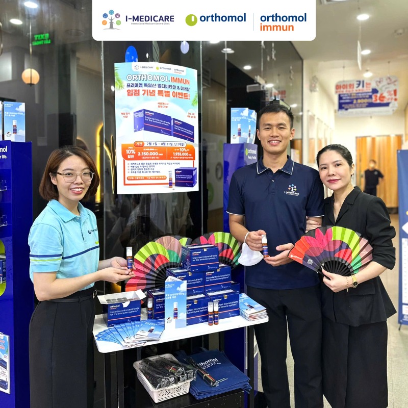 Orthomol Immun "Say Hi" Tại Phòng Khám Đa Khoa I-Medicare